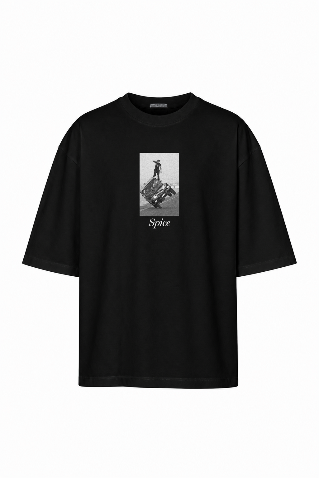 'TILTED CAR' RELAXED TEE