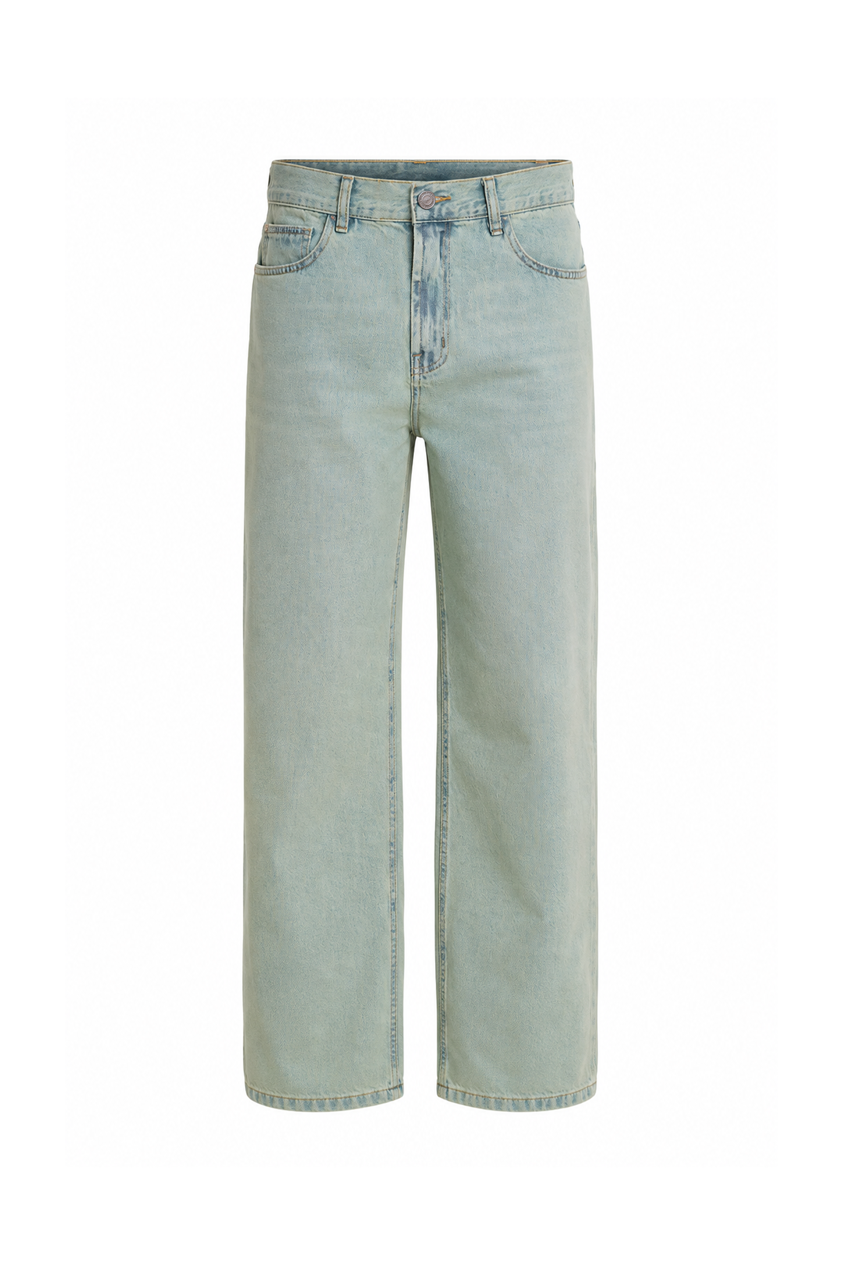 ICE GREEN REGULAR DENIM PANTS