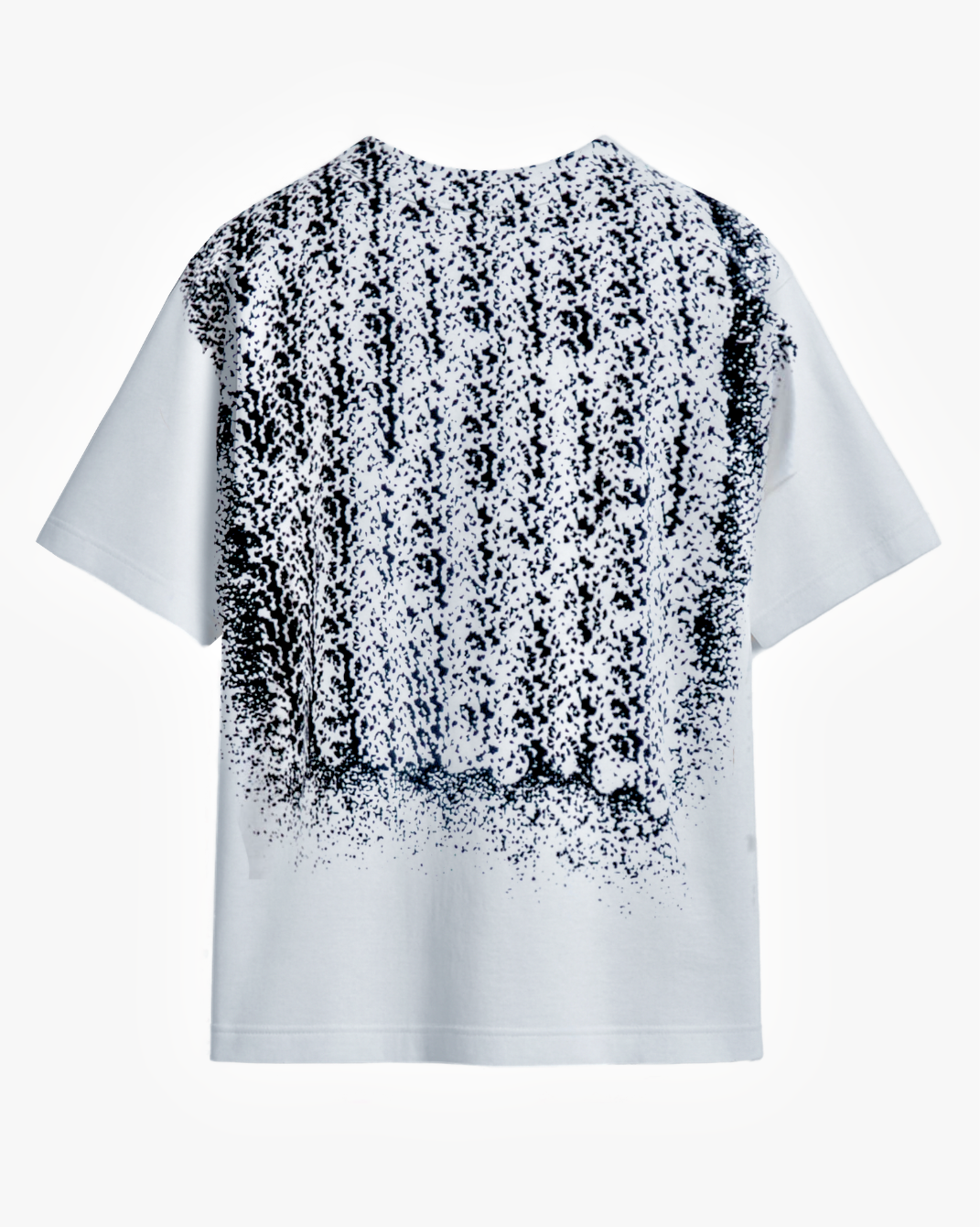 REGULAR T-SHIRT “TROMPE-L'OEIL” OFF-WHITE