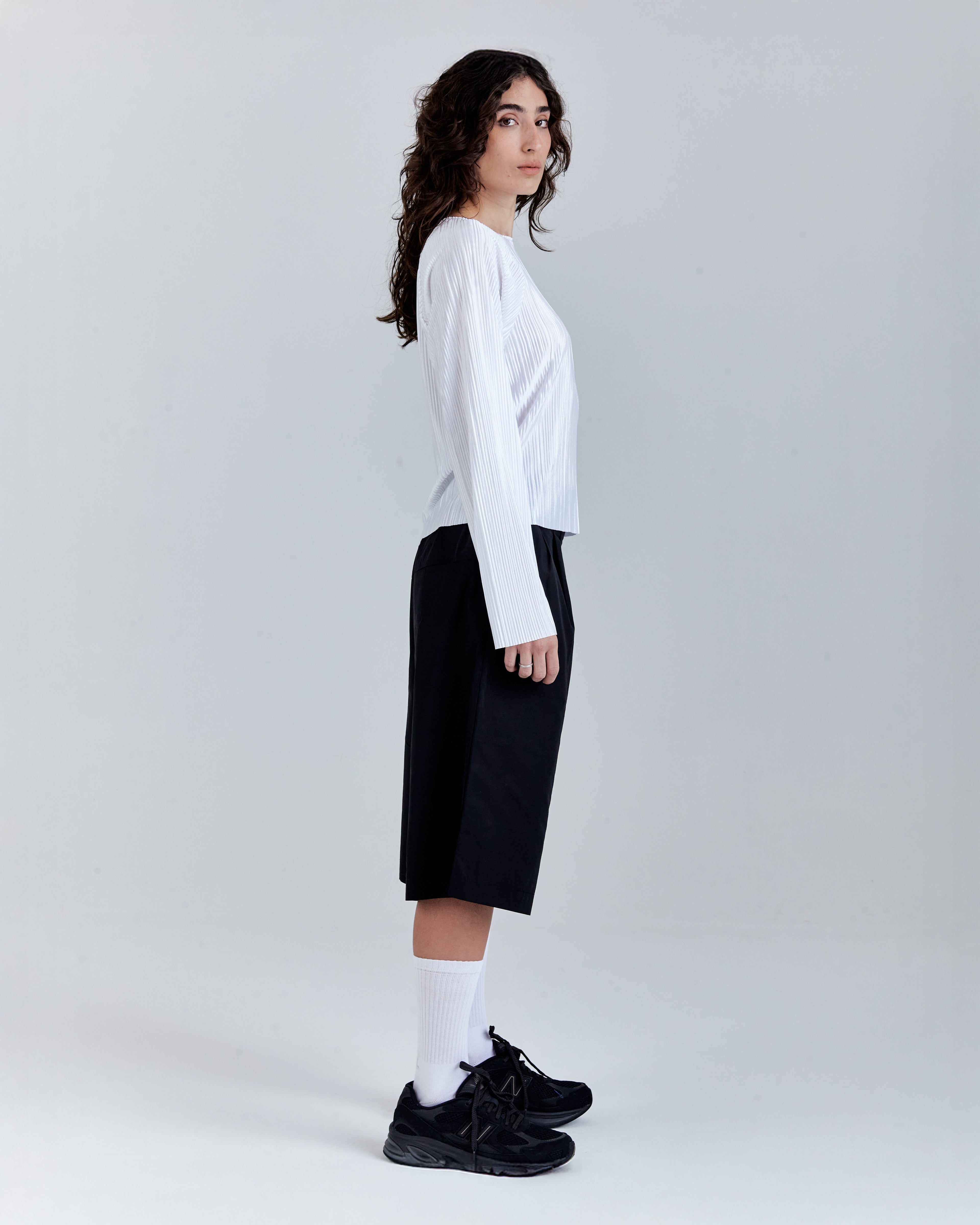 RAGLAN LONGSLEEVE PLISSE