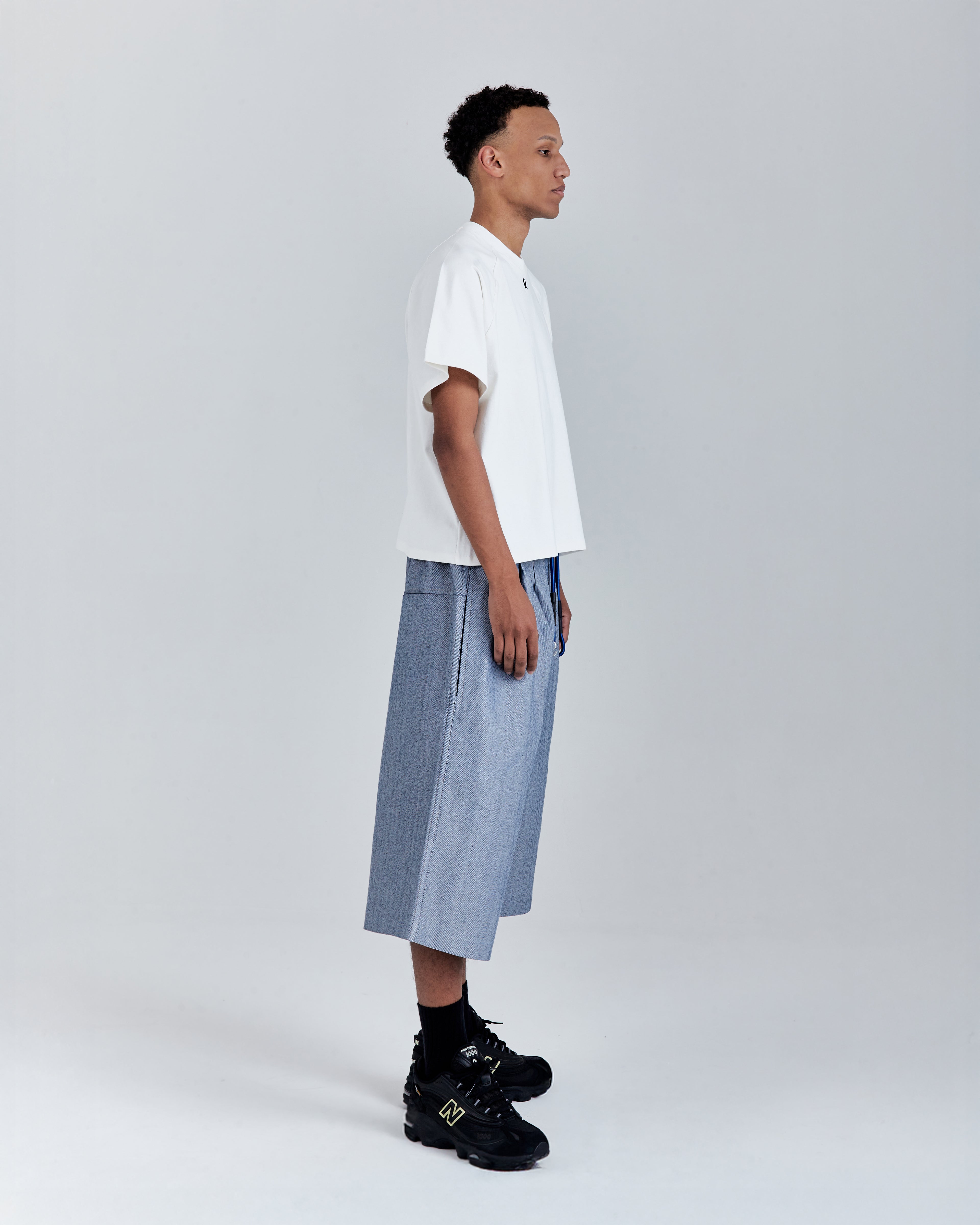 RAGLAN T-SHIRT 'RS' OFF-WHITE