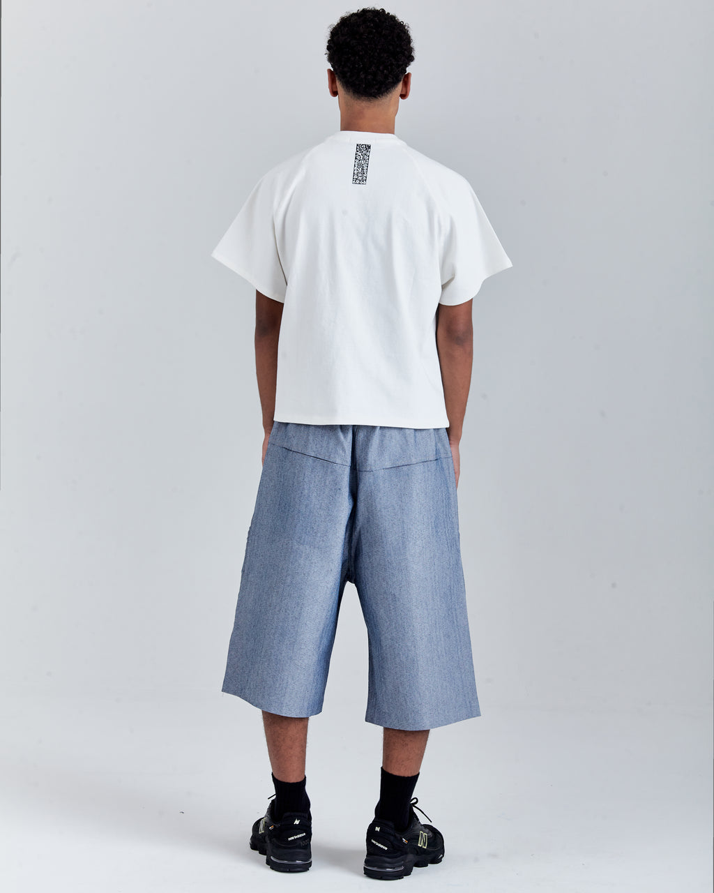 RAGLAN T-SHIRT 'RS' OFF-WHITE