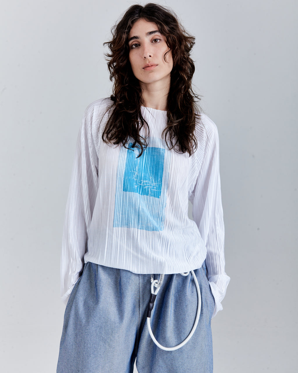 RAGLAN LONGSLEEVE PLISSE 'MARK'