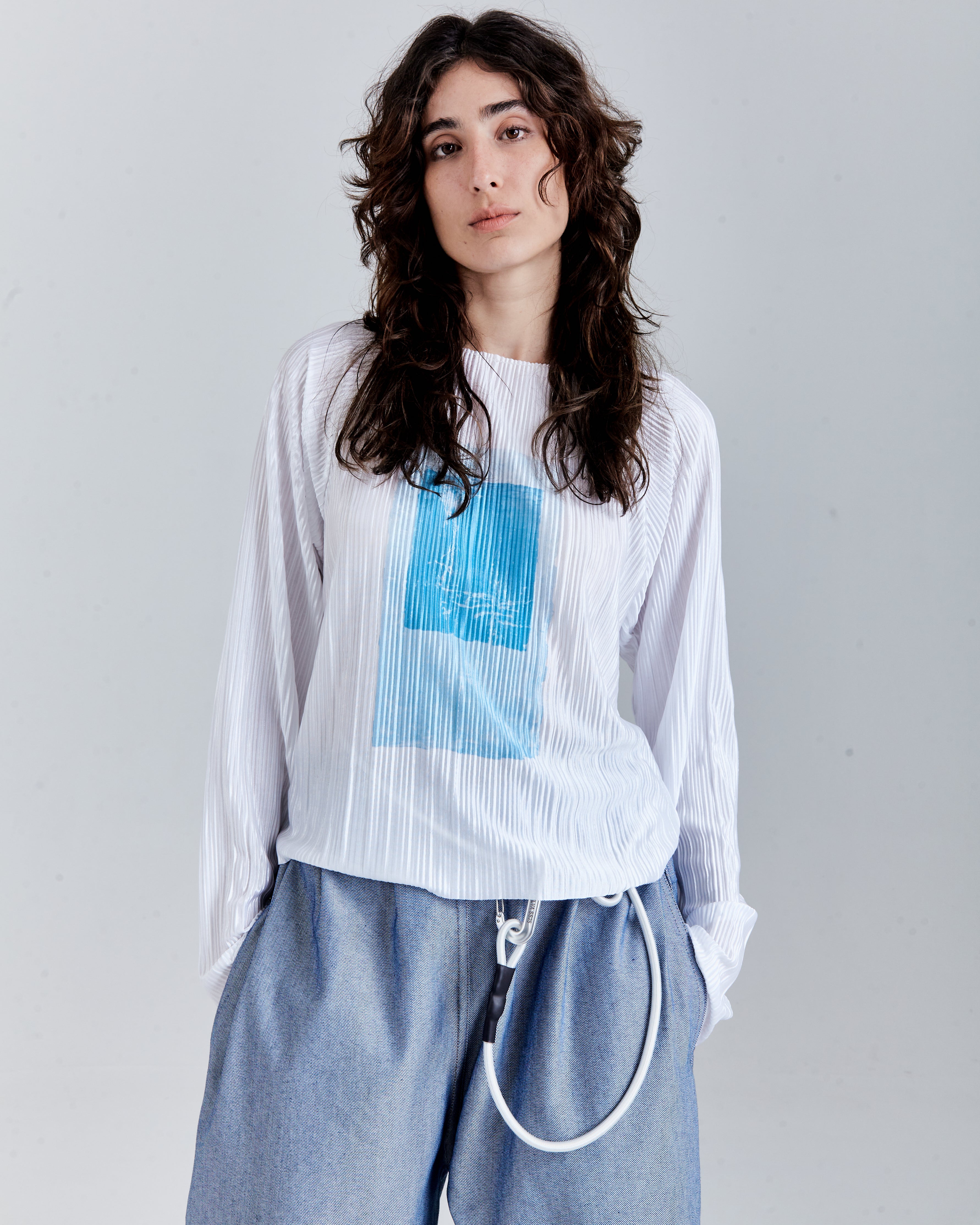 RAGLAN LONGSLEEVE PLISSE 'MARK'
