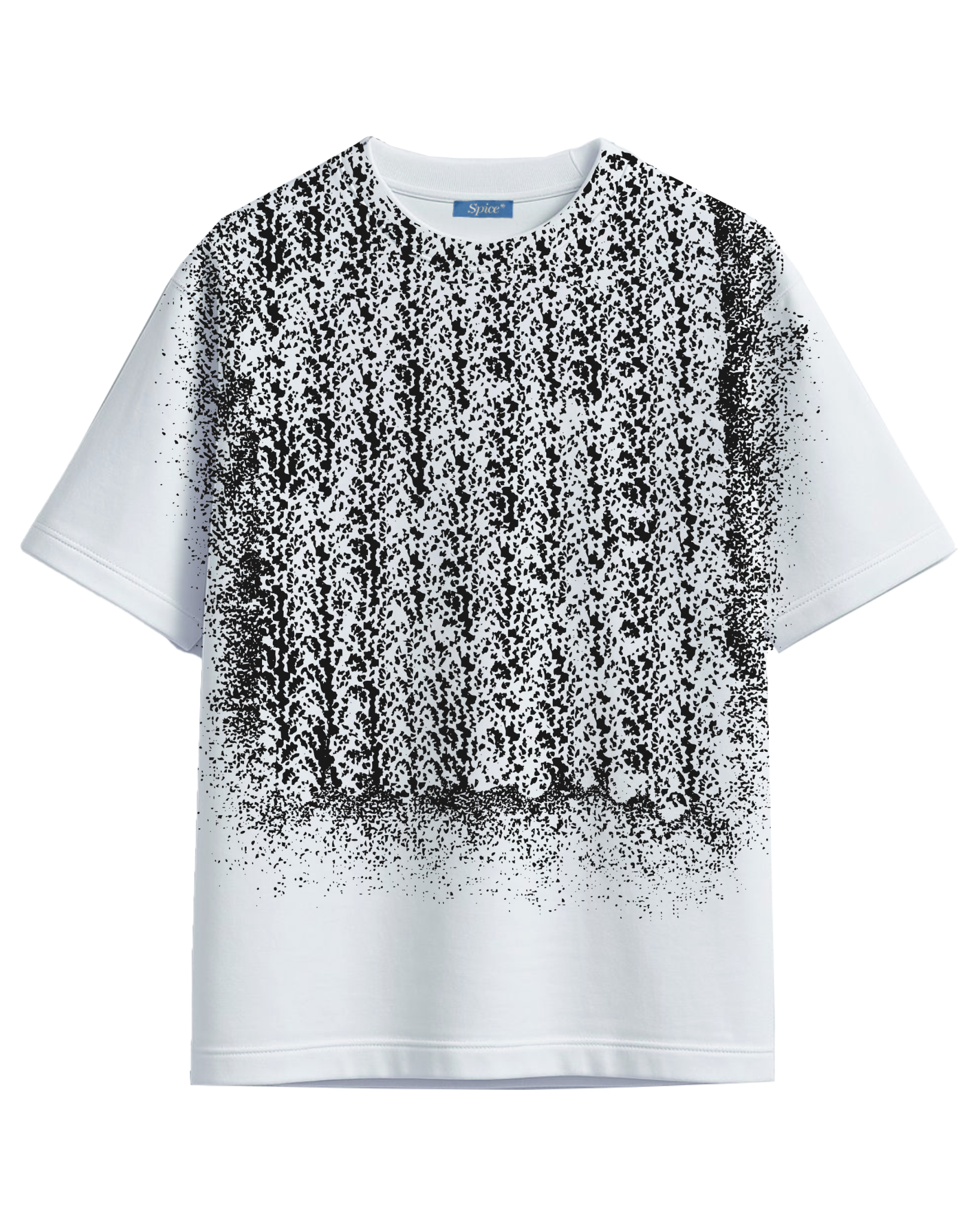REGULAR T-SHIRT “TROMPE-L'OEIL” OFF-WHITE